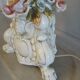 Antique lamp in Italian ceramic