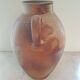 Oil jar in varnished sandstone