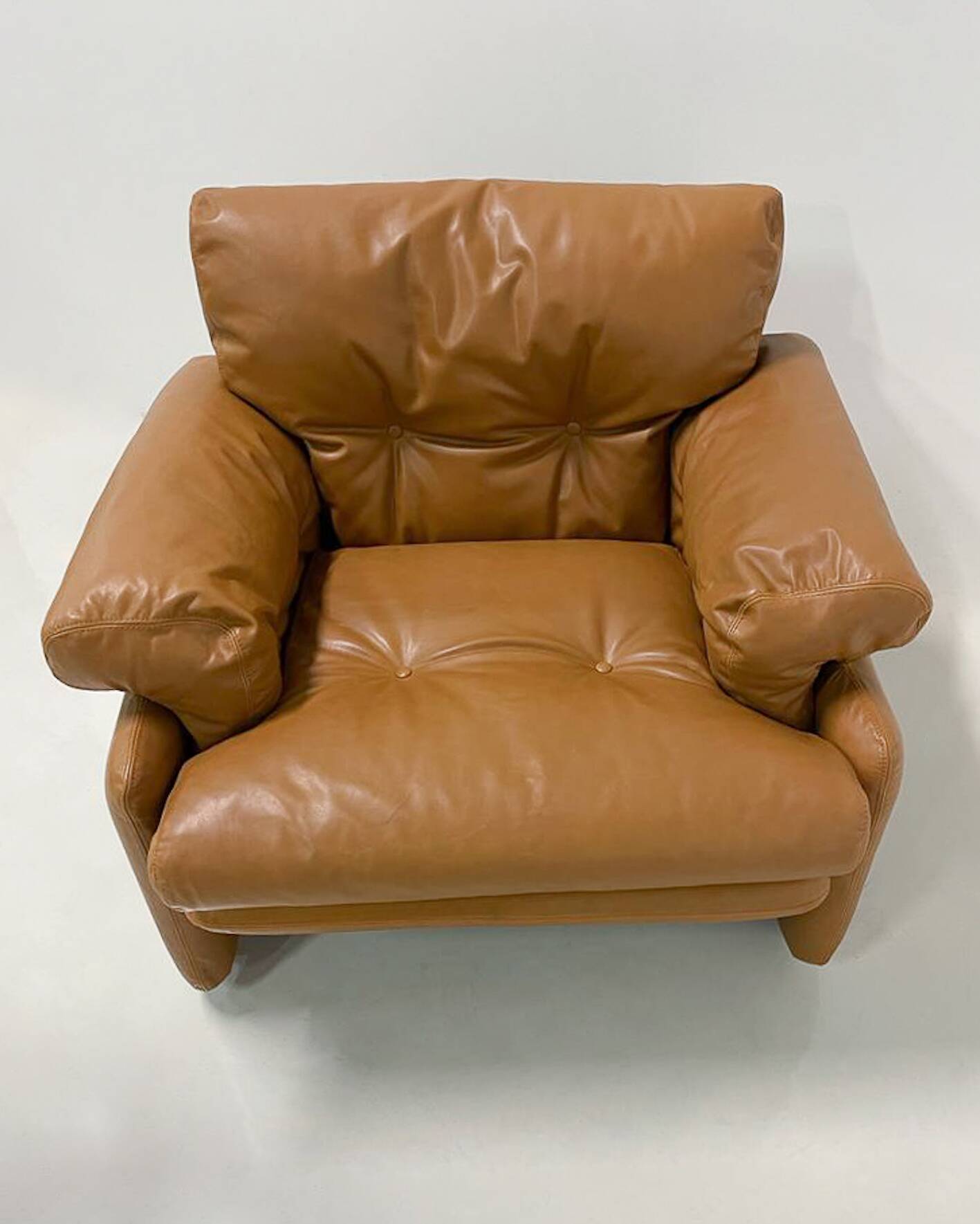 Pair of 'Coronado' armchairs by Afra & Tobia Scarpa for B&B Italia