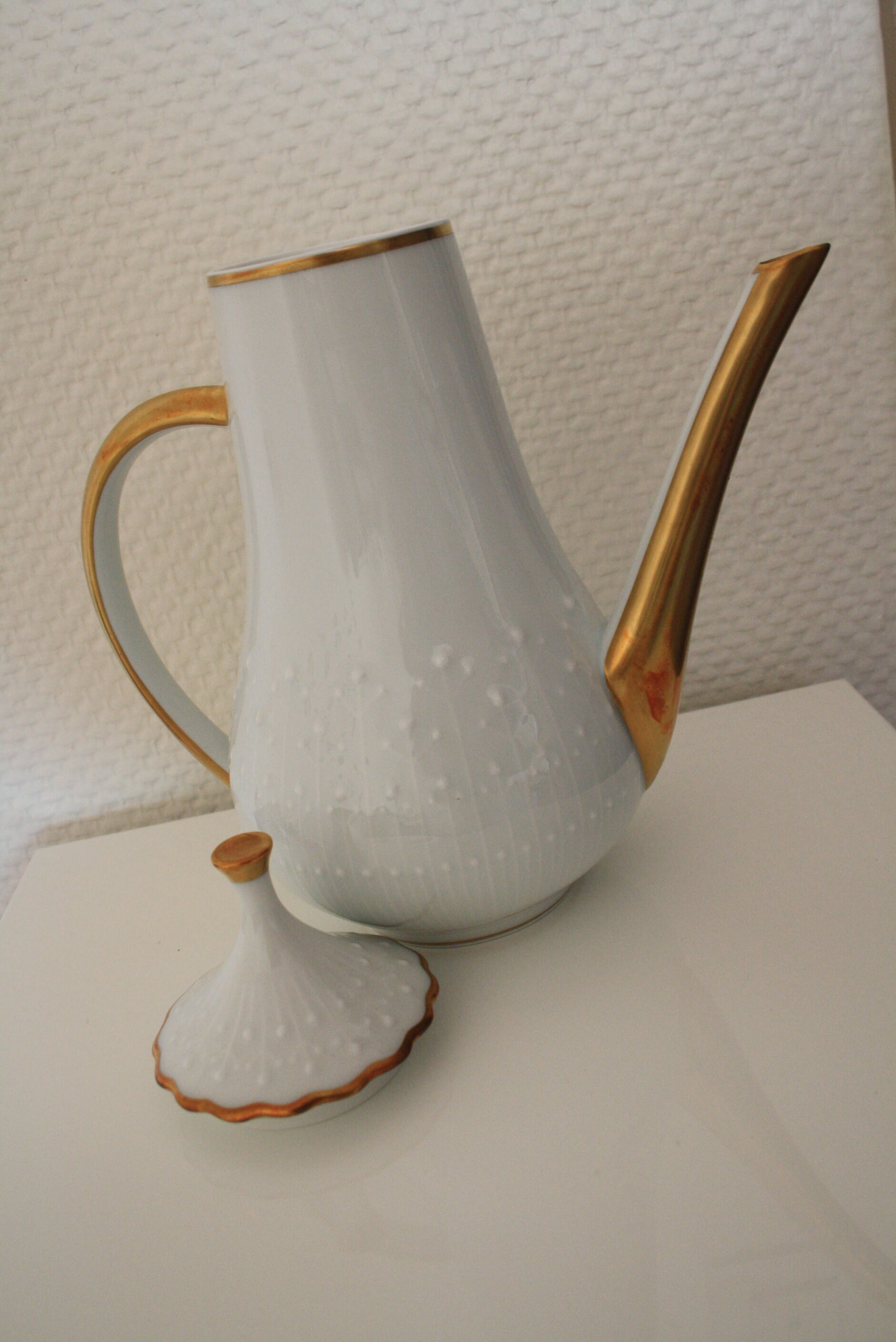 Limoges porcelain decanter