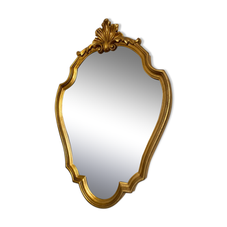 Golden mirror baroque style 42x61cm
