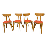 4 Luterma banana bistro chairs