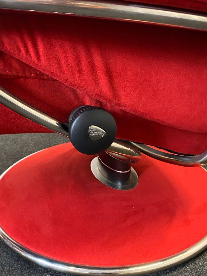 Ekornes Stressless Soul & Blues Suite – in Red Alcantara