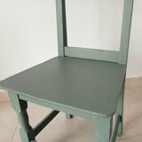 Antique "prie dieu" chair from the 19th century.