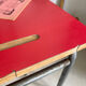 Ensemble bureau et chaise Formica enfant vintage