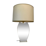 Lace-up and brass lamp