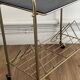 Vintage serving cart on wheels