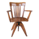 Fauteuil américain en chêne