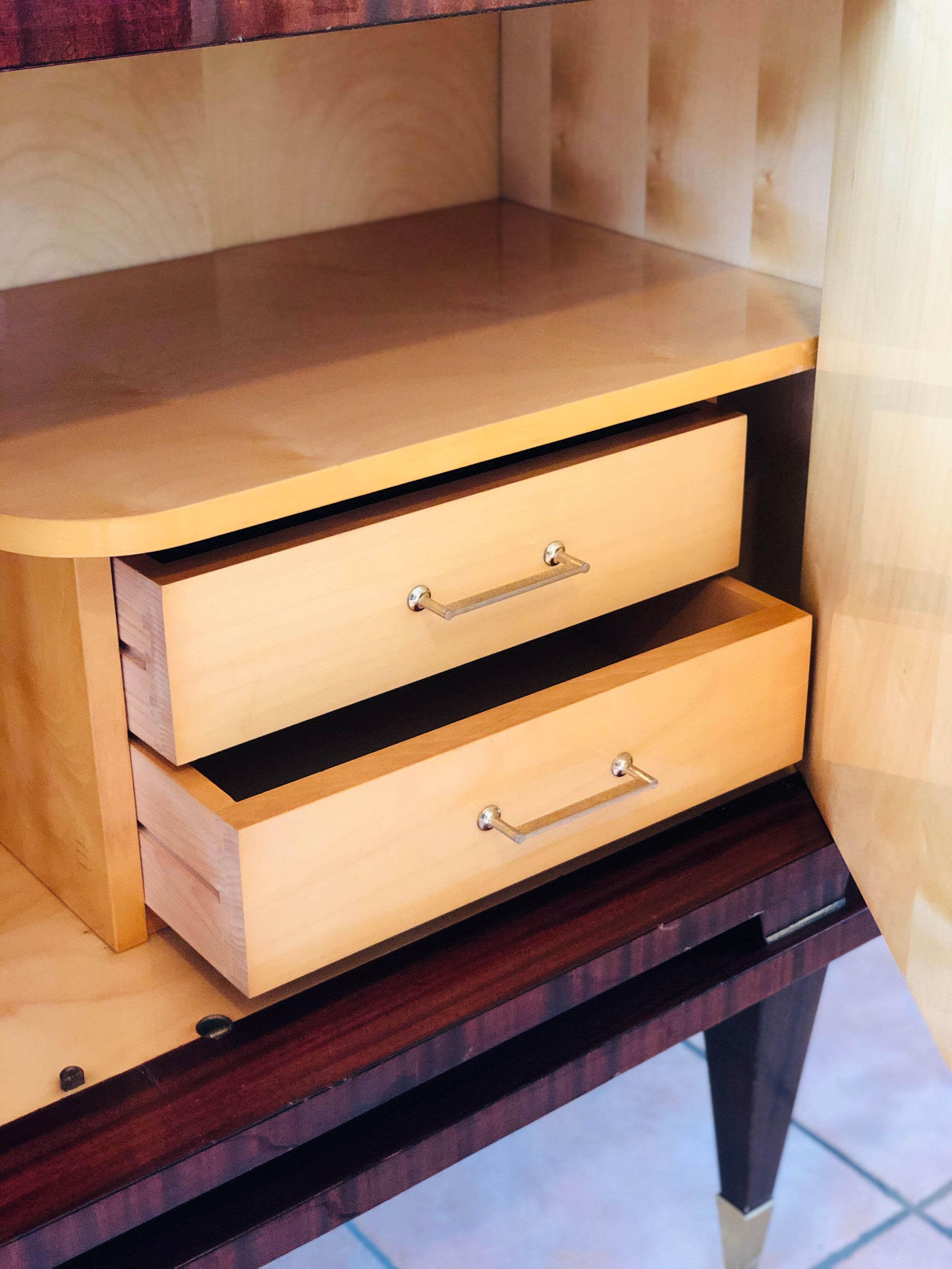 Vintage graphic sideboard 1960