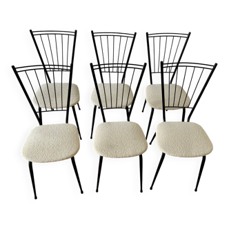 Set of Colette Gueden style chairs