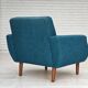 1970s, Danish armchair, original furniture wool, teak wood.