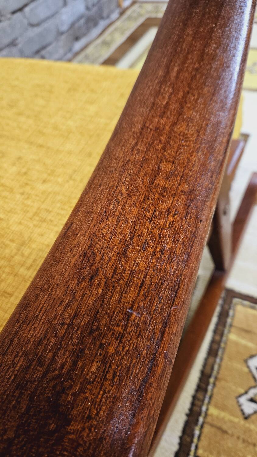 Danish teak rocking chair 1960