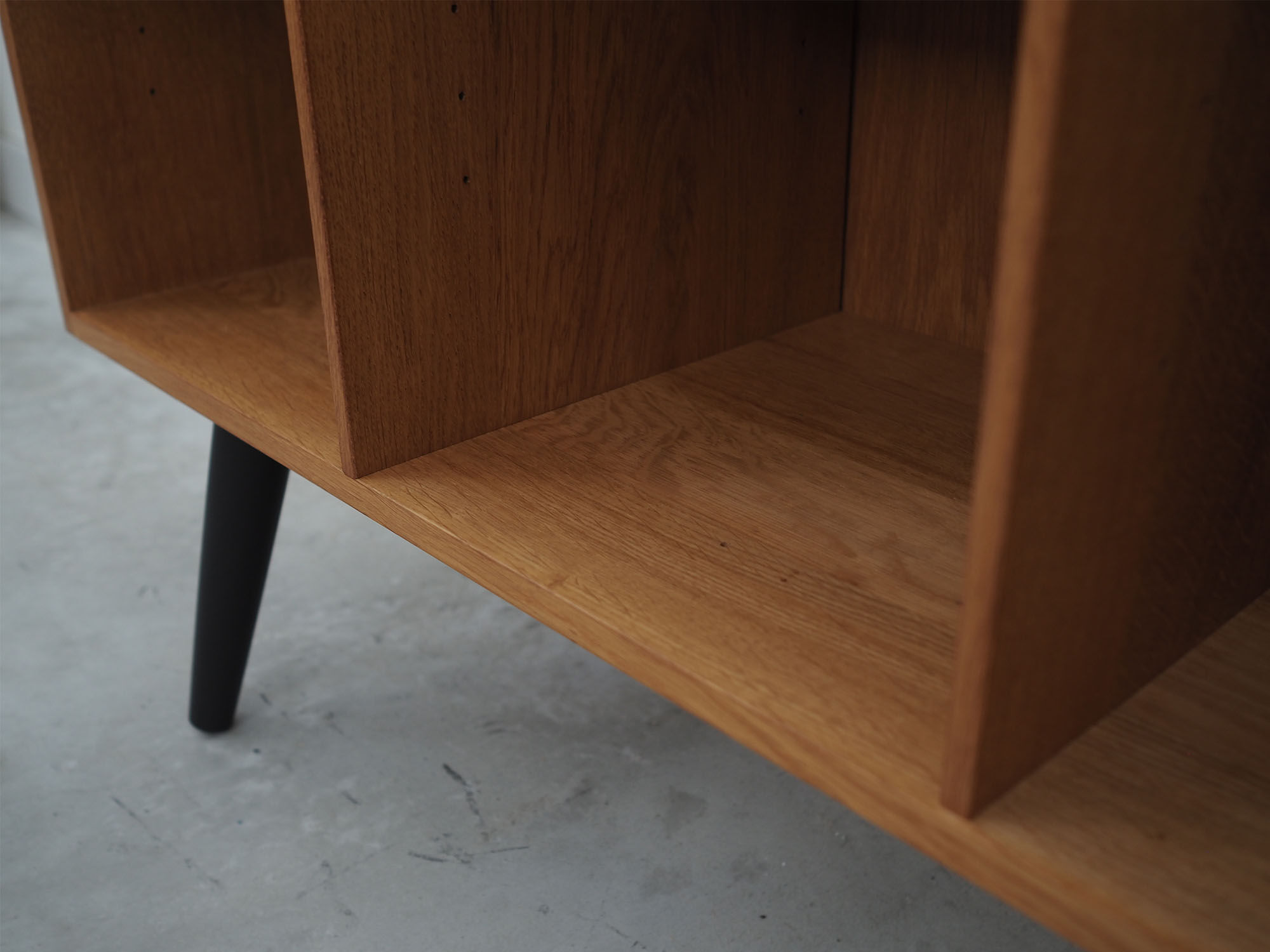 Ash bookcase, Danish design, 1970s, production: Søborg