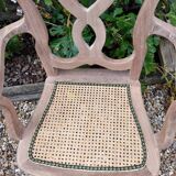 Italian cane armchair