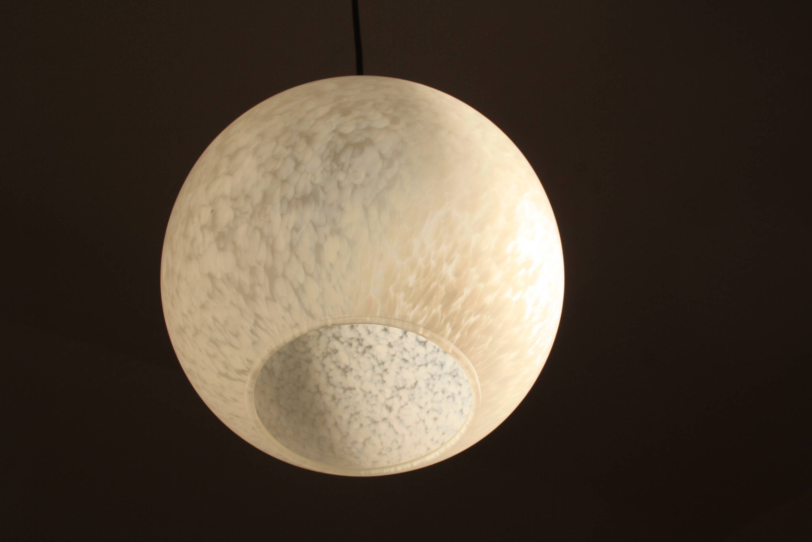 XXL Clichy globe glass pendant light