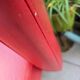 Orange leather armchairs with aluminium cross legs vintage #knoll#vitra#lex