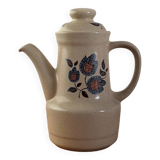 Saint Amand Sologne enamelled stoneware coffee pot