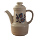 Saint Amand Sologne enamelled stoneware coffee pot