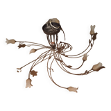 Wrought iron chandelier