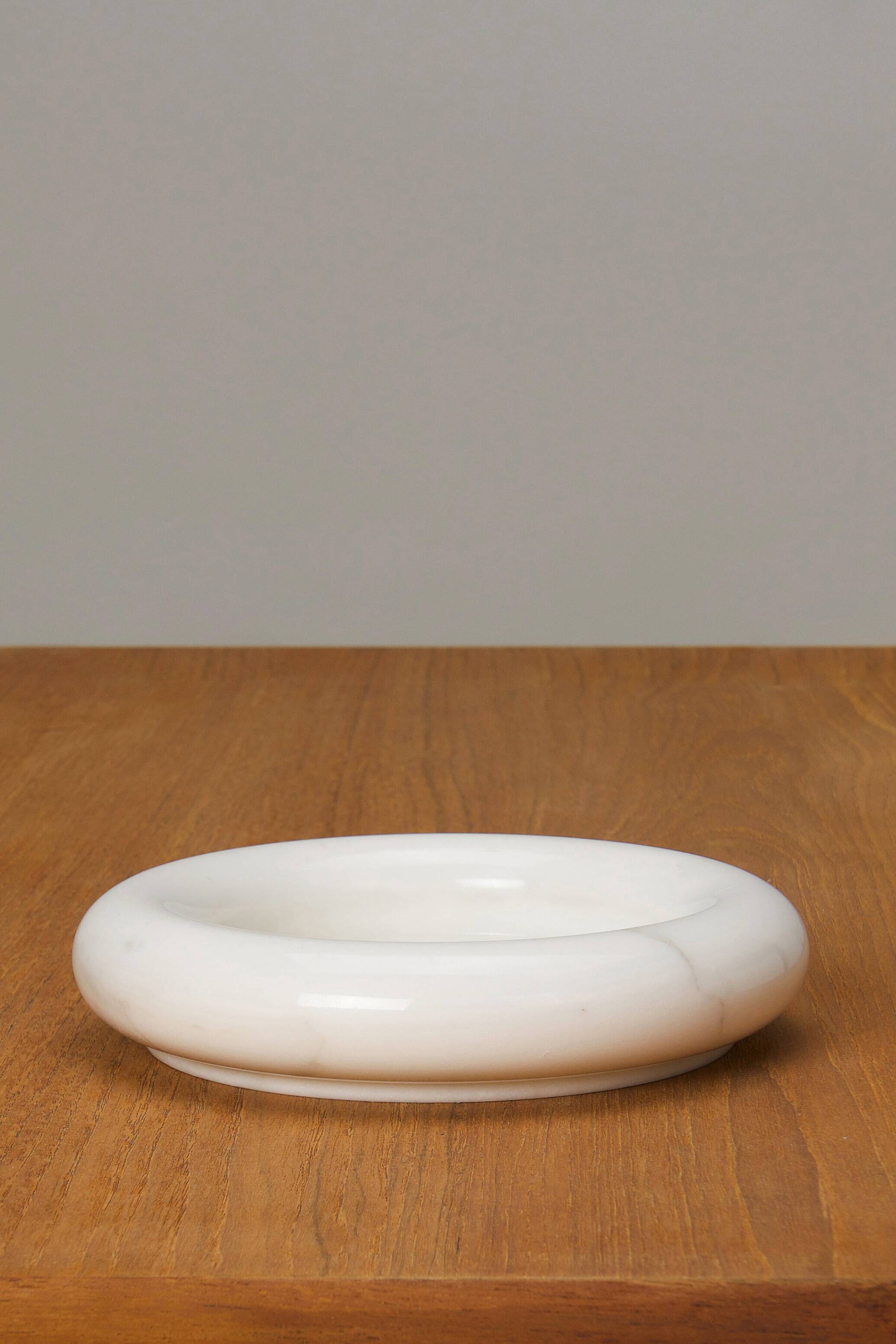 Coin Tray in Marble - Angelo Mangiarotti