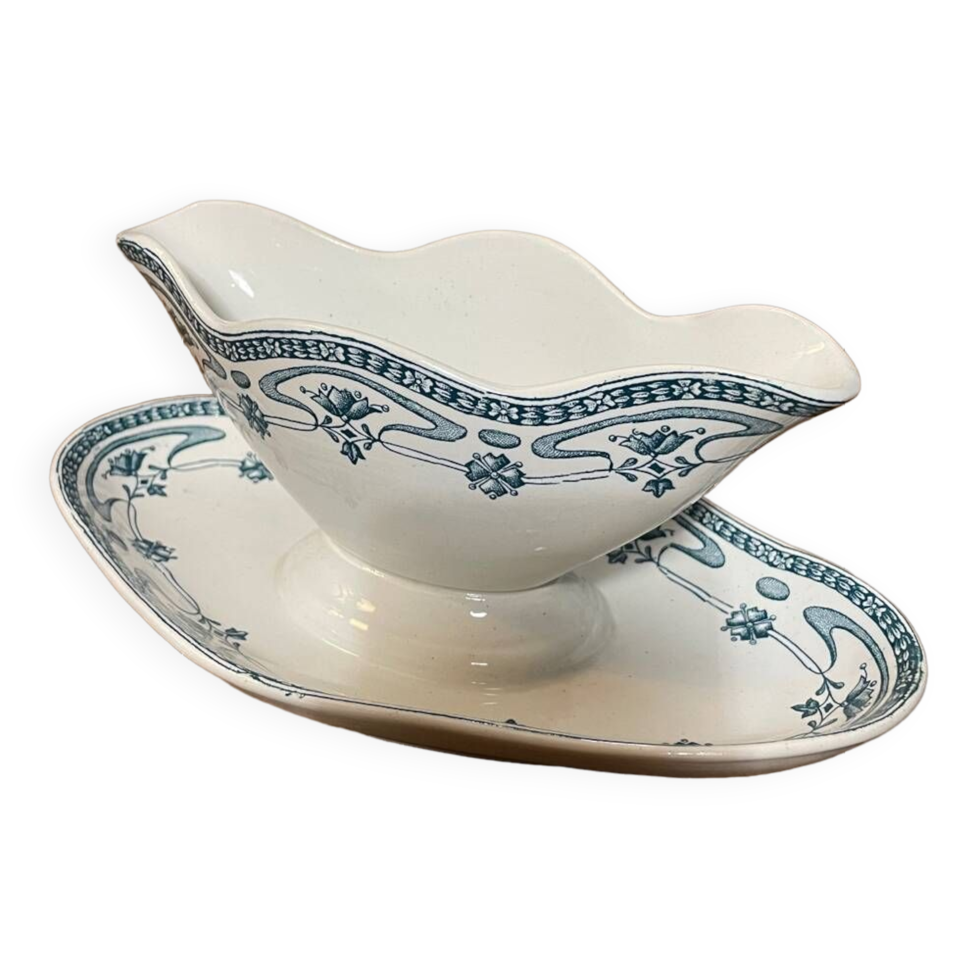 Saucière vintage St Amand modèle Mogador