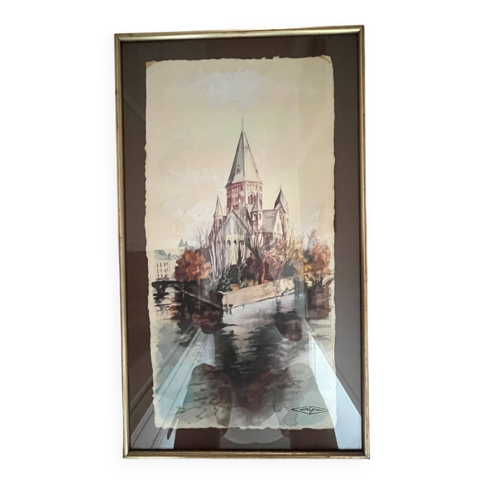 Tableau : Aquarelle - Metz