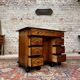 Bureau de changeur en noyer et filet de bois d’époque Louis XIV fin du XVIIème siècle