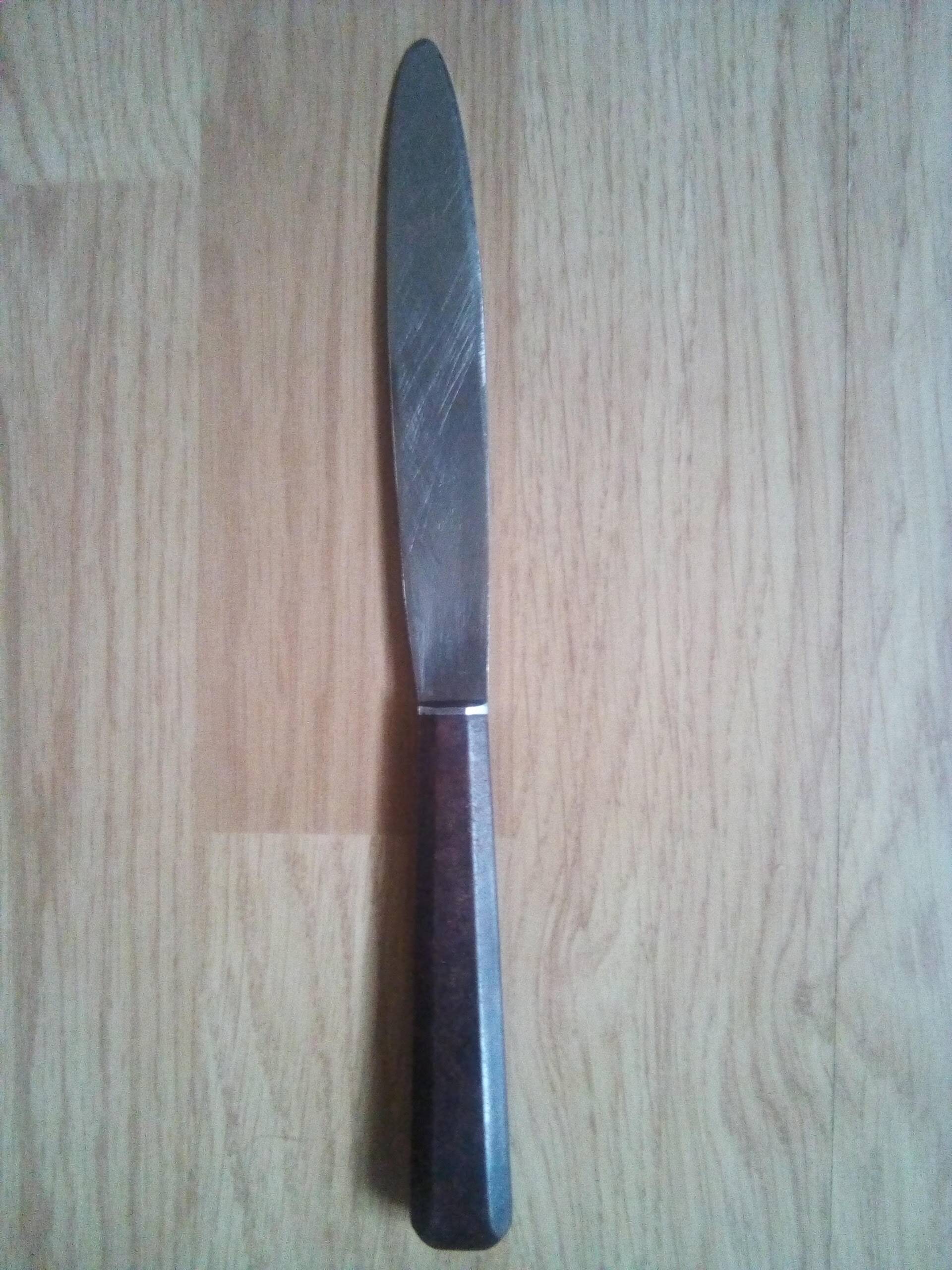 lot of 10 old bakelite and stainless steel knives from the 60s in good condition