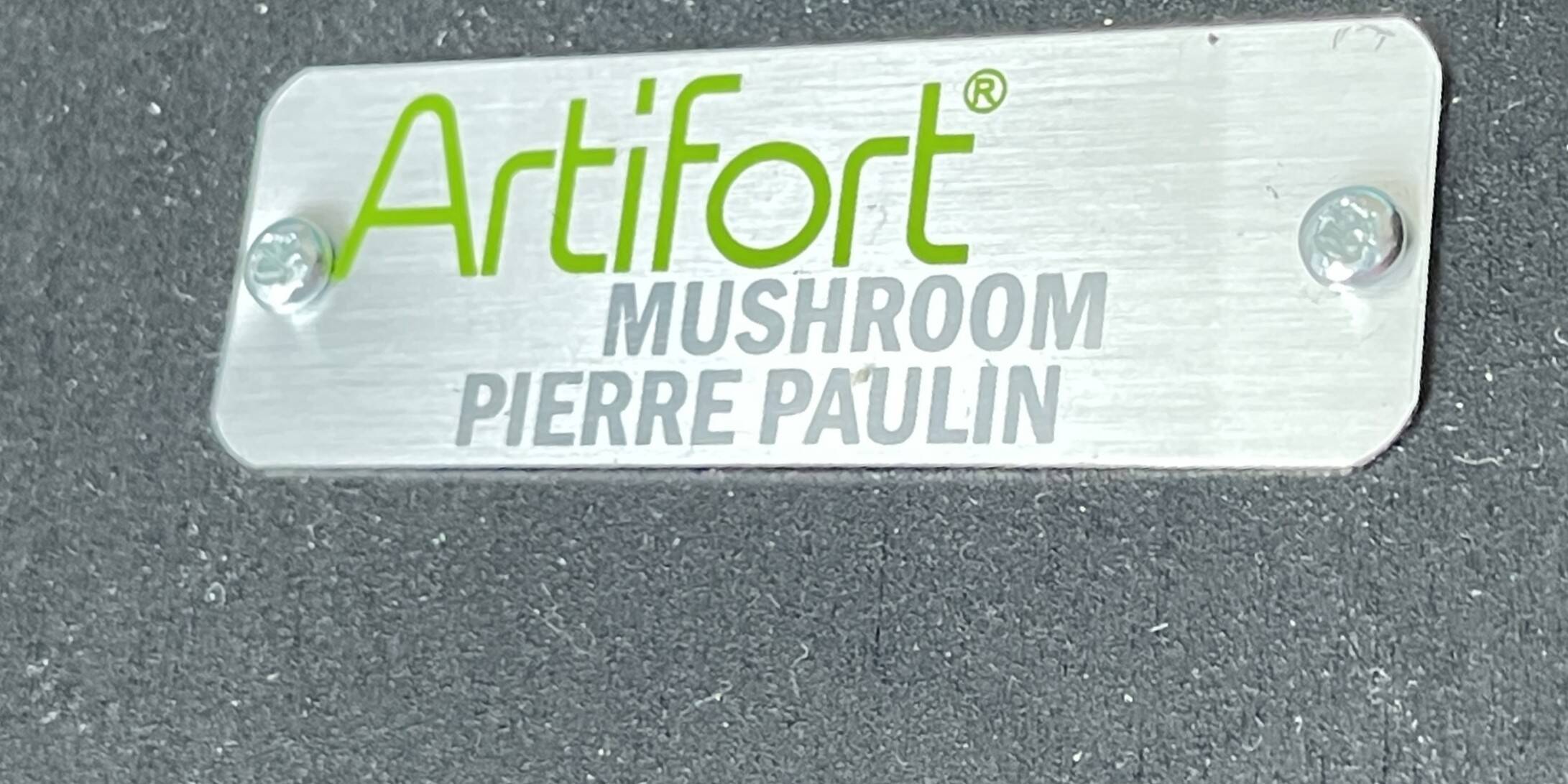 "Mushroom F560" armchair by Pierre Paulin, published by Artifort, France.