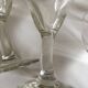 series of 6 walk glasses from bistro counter 50s