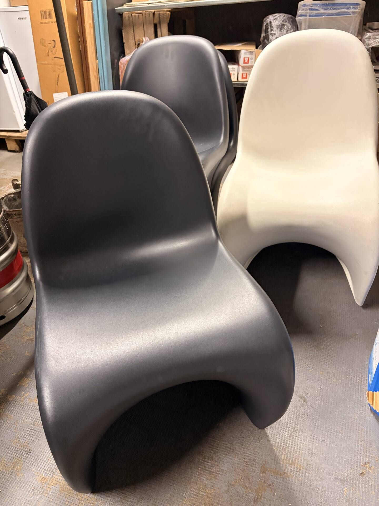 Vitra Panton chairs