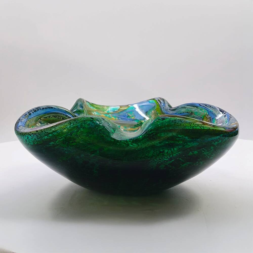 1950s Big Ashtray in Murano Glass by Dino Martens.