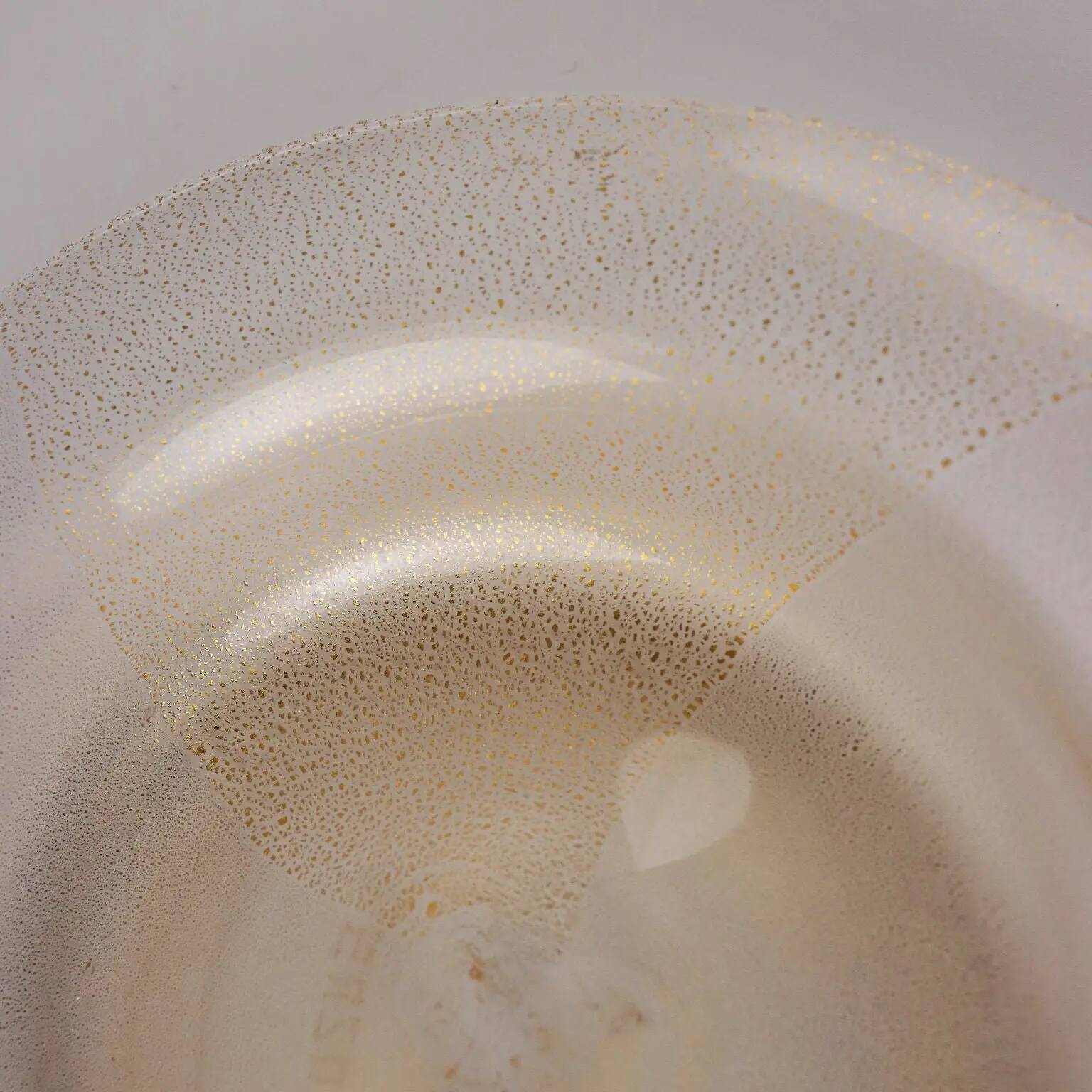 Vintage glass plates from Murano Suzuki Art Decoration 1970s