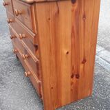 Commode pin massif 1980