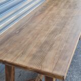 Elm farmhouse table