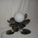 Water lily table lamp - Jansen style from the 70s