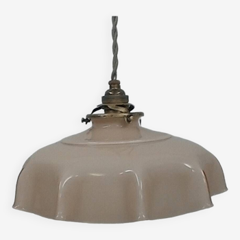 Opaline pendant light, vintage.