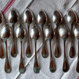 Cuillères métal argenté « Ercuis »