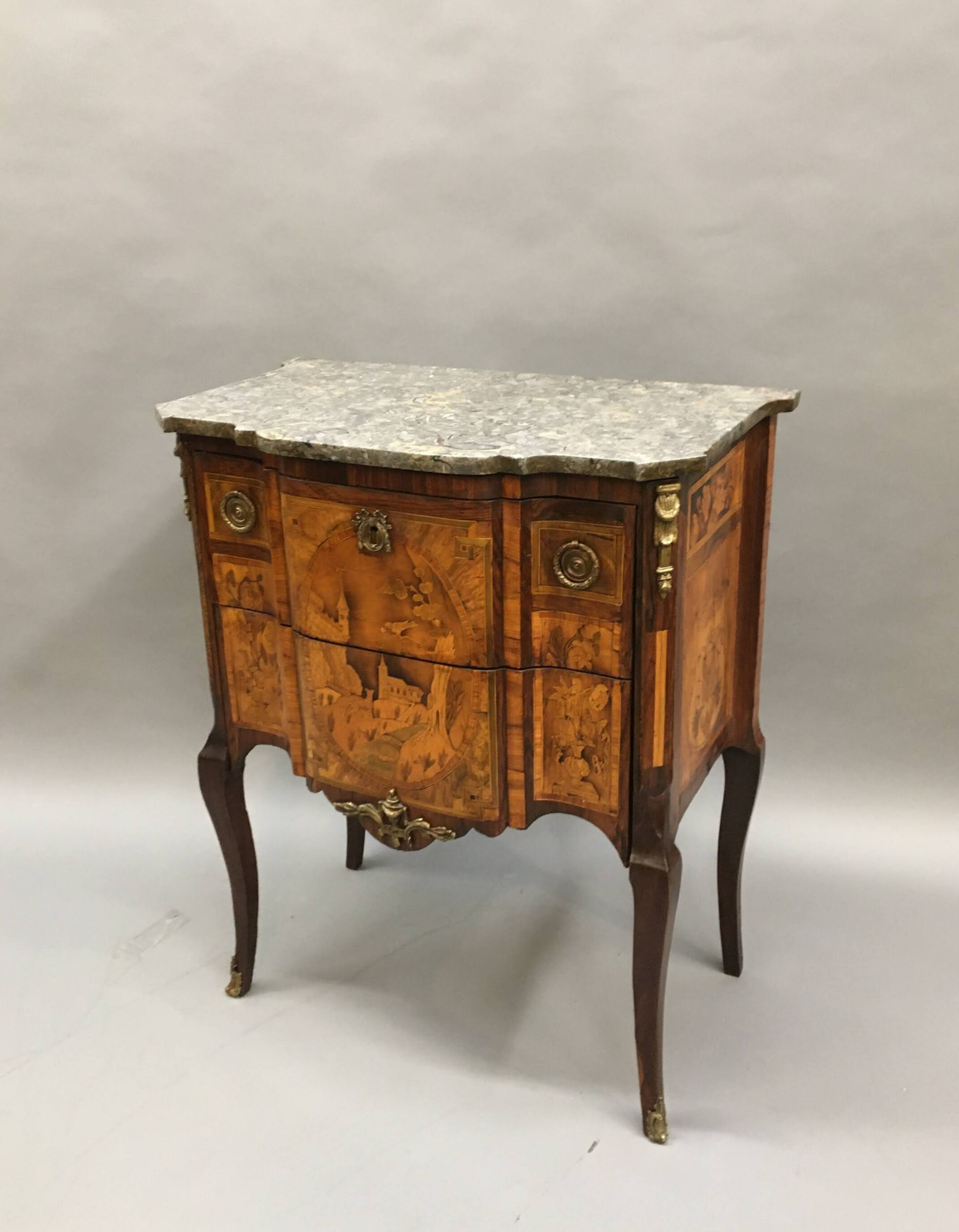 French Small Chest Of Drawers