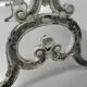 XL Garden table made in Paris, bistro table with granite top