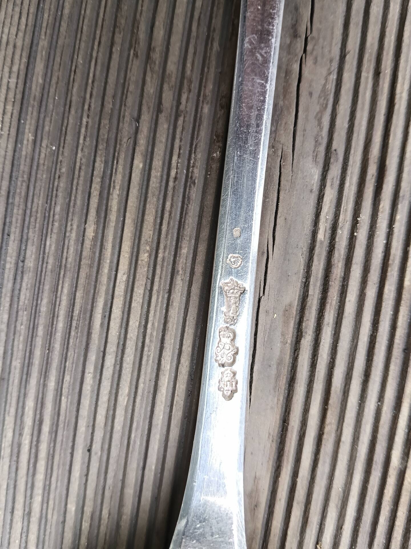 18th-century stew spoon