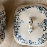 Soup bowl in iron earth HB boulenger