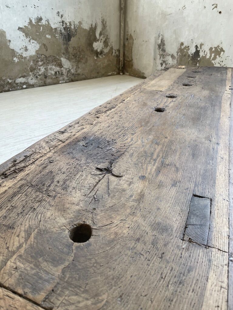 Brutally artisanal oak coffee table