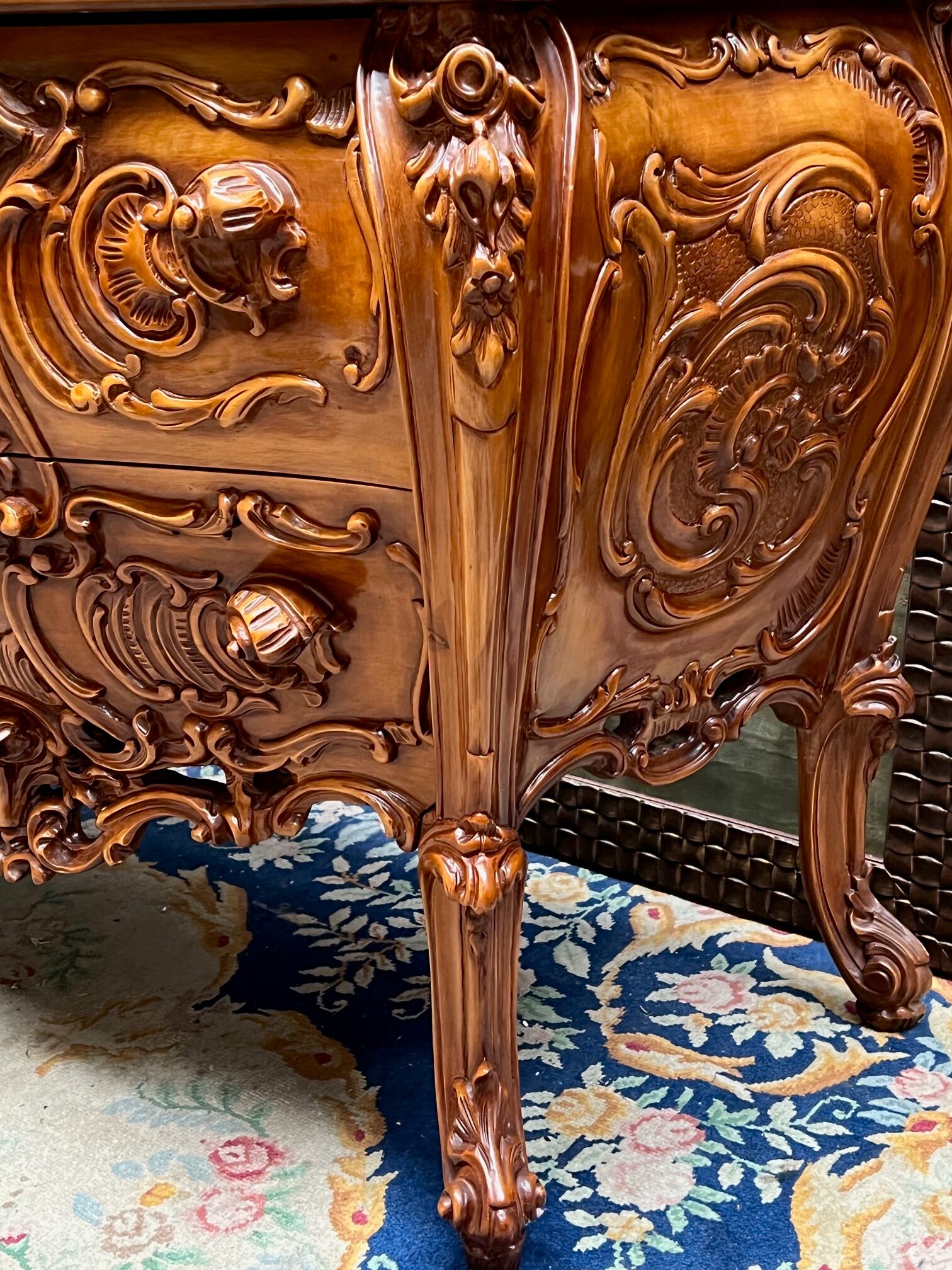 Rococo style chest of drawers