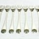 Christofle – 12 Silver Plated Cake Forks, America Model