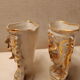 Pair of porcelain vases of bets at the end of 19th
