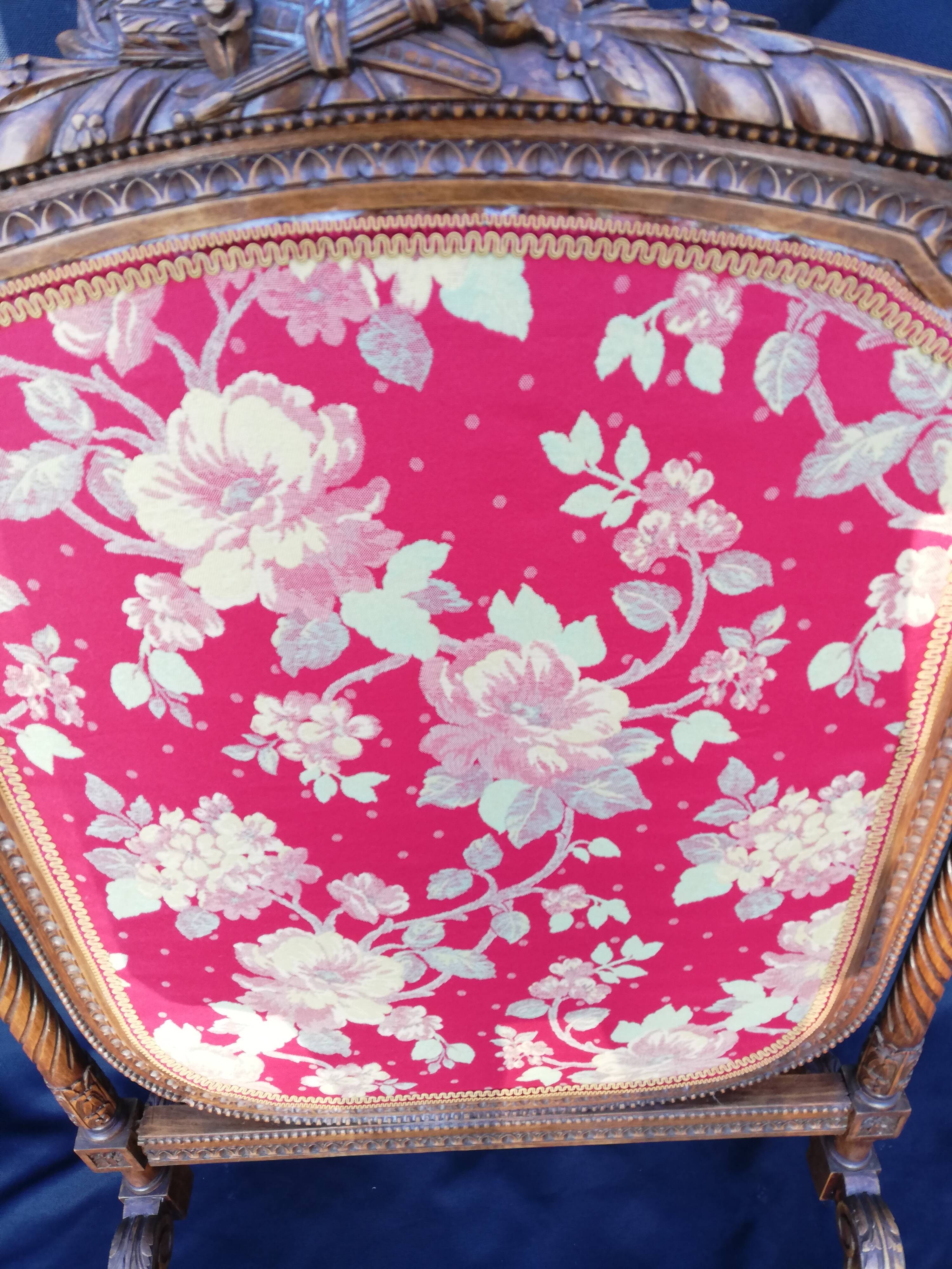 Old fire pare Louis XVI style