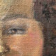 Female nude painting, oil on canvas
