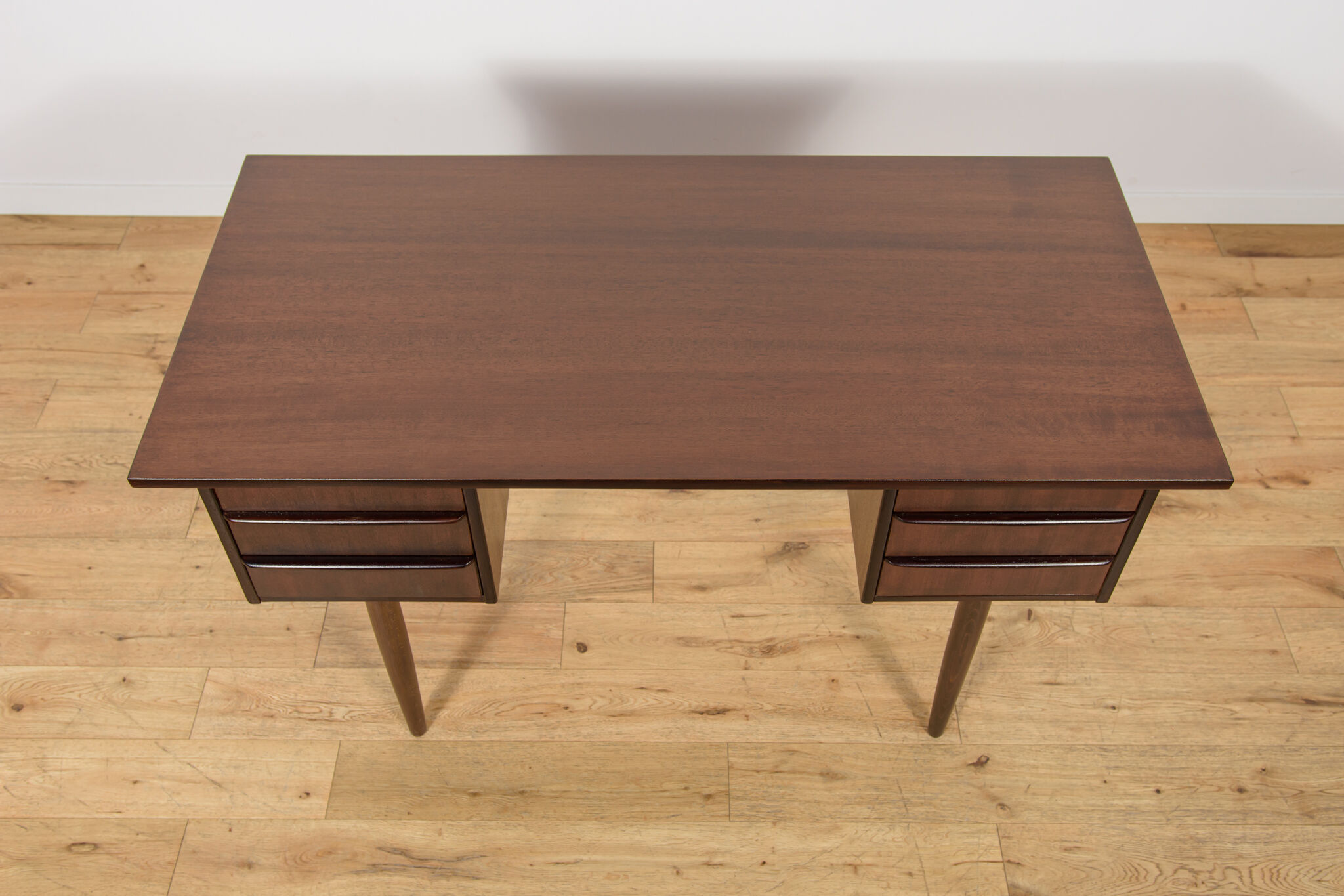 Mid-Century Compact Freestanding Desk, Denmark, 1960s