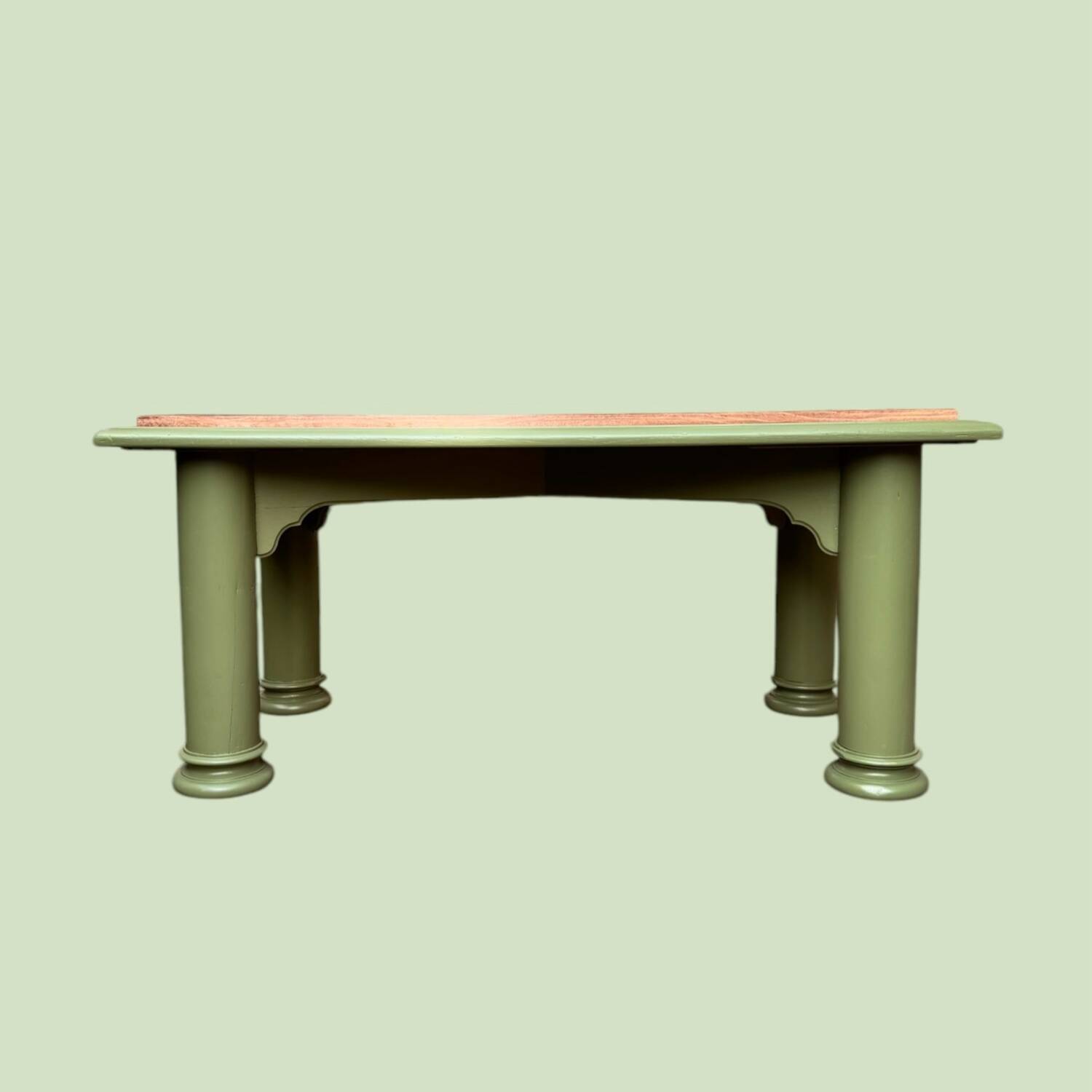 Farrow & Ball revisited vintage coffee table